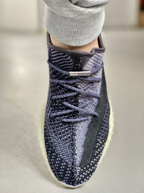 Infinity Lace Locks - Gunmetal Black